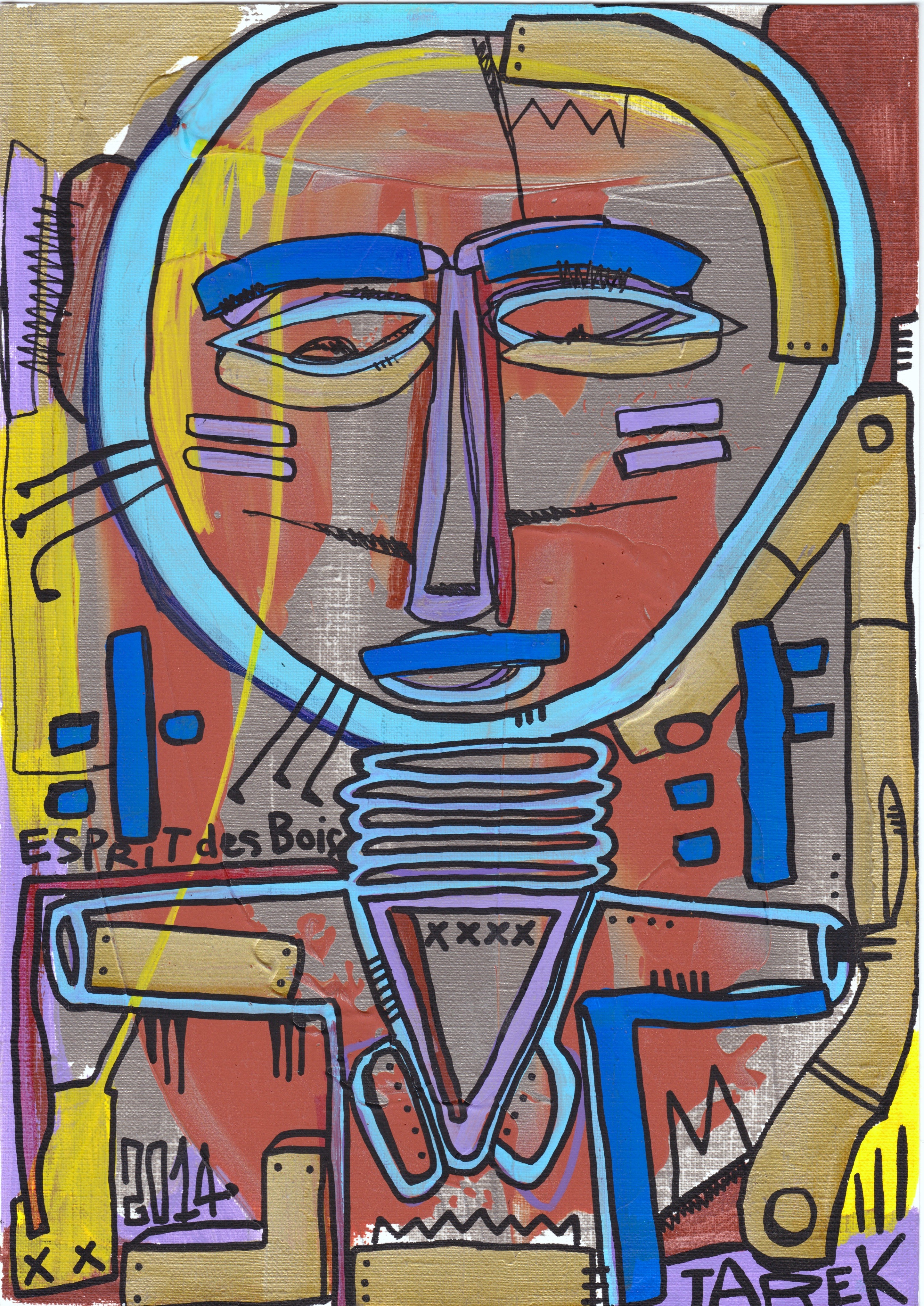 Tarek, Mask Tarek, Mask