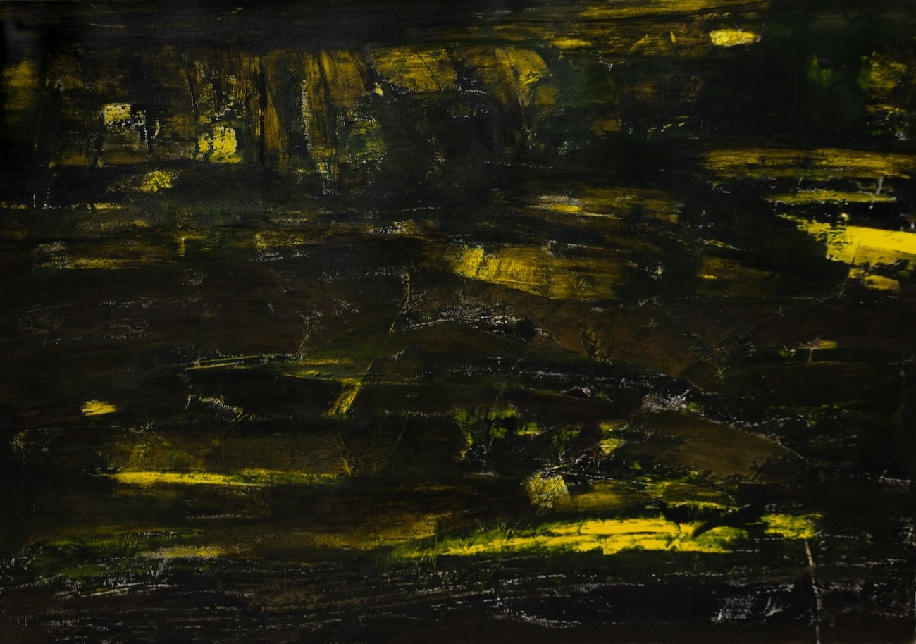 Marie-Claude Gallard (Marieke), Écho lointain de la vie - Abstraction cosmique et terrestre Marie-Claude Gallard (Marieke), Écho lointain de la vie - Abstraction cosmique et terrestre
