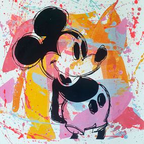 Painting, Mickey mouse Warhol, PyB