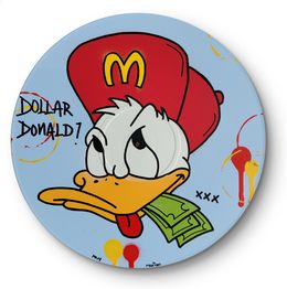 Painting, Vynil Dollar Donald, MHY