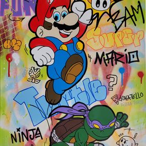 Painting, Turtle Mario, MHY