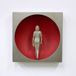 Escultura, Ida II, Rojo Amplio, Marta Sánchez Luengo