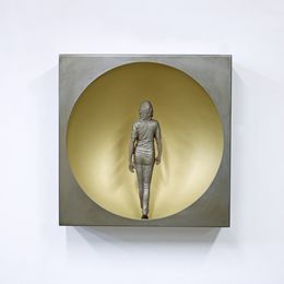 Escultura, Ida II, Dorado, Marta Sánchez Luengo