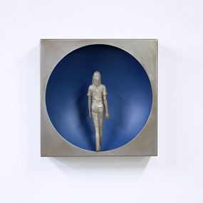 Escultura, Ida I, Azul Amplio, Marta Sánchez Luengo