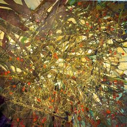 Painting, Golden Thicket, Lorna Holdcroft - Kirin