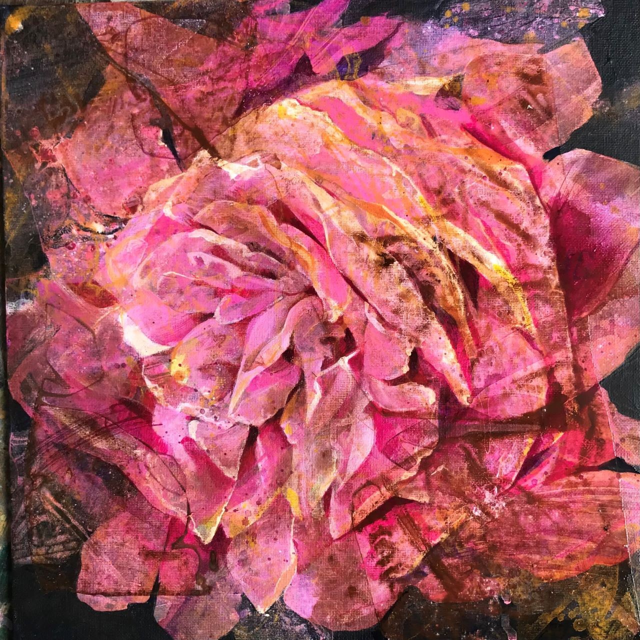 Lorna Holdcroft - Kirin, Faded Rose Lorna Holdcroft - Kirin, Faded Rose