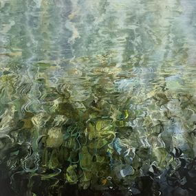 Painting, Quiet River, Lorna Holdcroft - Kirin