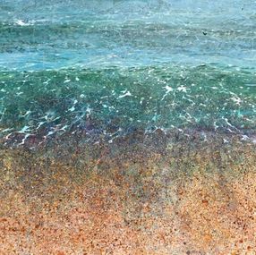 Painting, Azure Sea, Lorna Holdcroft - Kirin