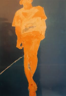 Painting, Walking Sun (Soleil qui Défile), Joanna Glazer