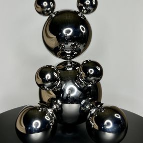 Sculpture, Middle Stainless Steel Bear Ross, Irena Tone
