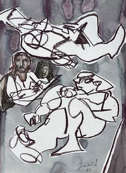 Dibujo, Untitled (34), Mansour El Habre