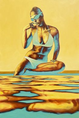 Gemälde, Water memory 7, Yannick Fournié
