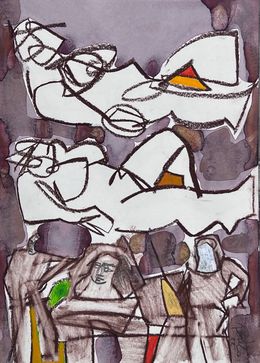 Dibujo, Untitled (37), Mansour El Habre