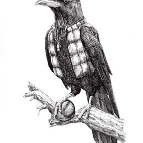 Zeichnungen, Raven, Guillaume Piot