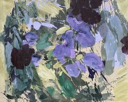 Painting, Flowers III, Diane de Cicco