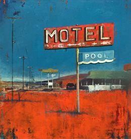 Gemälde, Motel 2, Yann Argentin