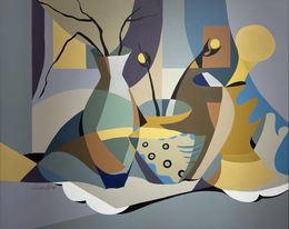 Gemälde, Symphony of Shapes, Liana Ohanyan
