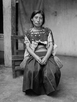 Fotografien, Woman in Chiapas, Mexico, Larry Snider
