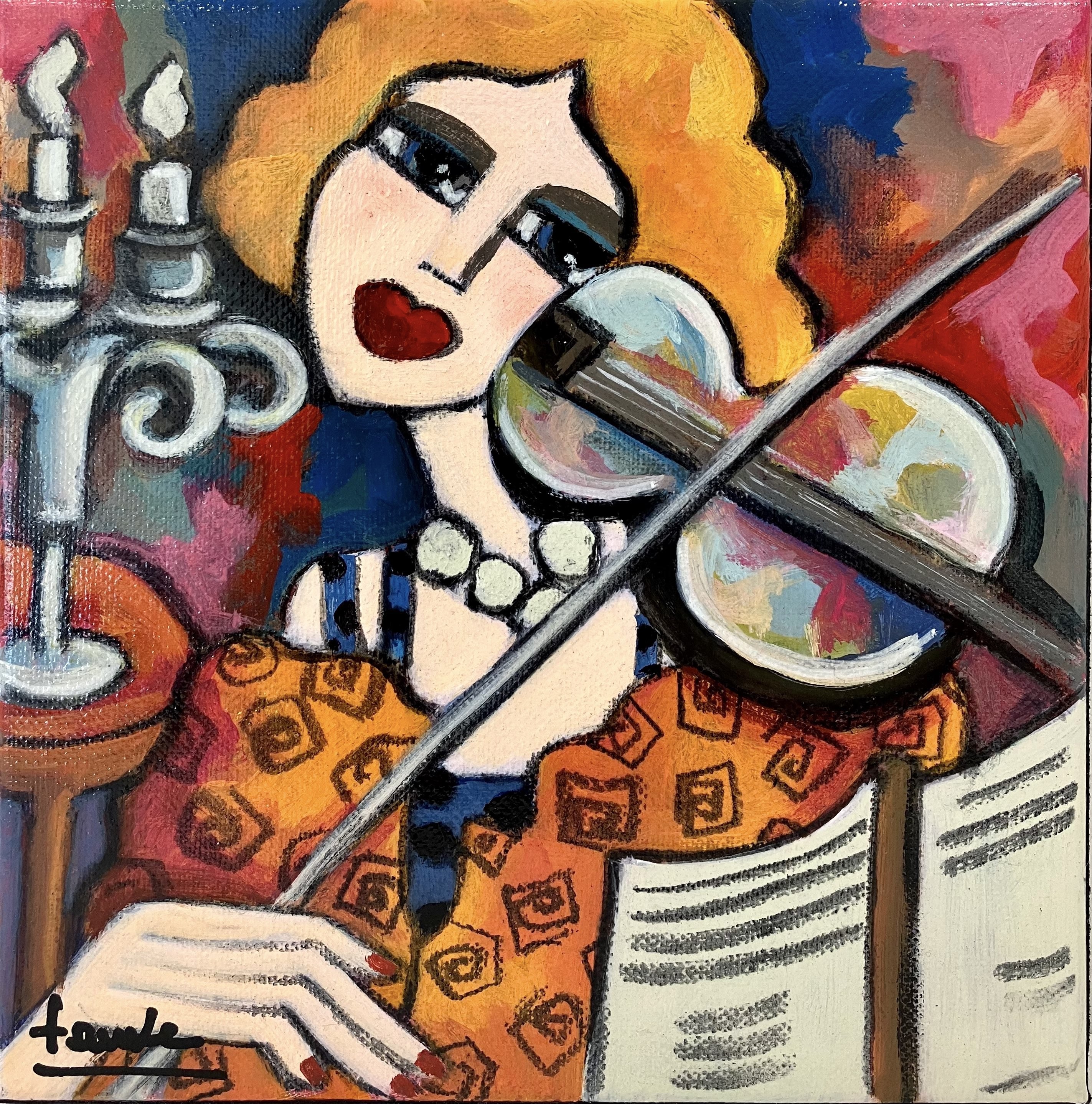 Martine Fauve Dechavanne, Violon plaisir Martine Fauve Dechavanne, Violon plaisir