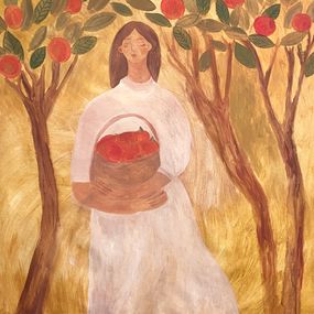Gemälde, Work always bears fruit, Dasha Pogodina