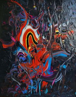 Gemälde, Abstract Energy (Energie Abstraite), Bruno Cantais