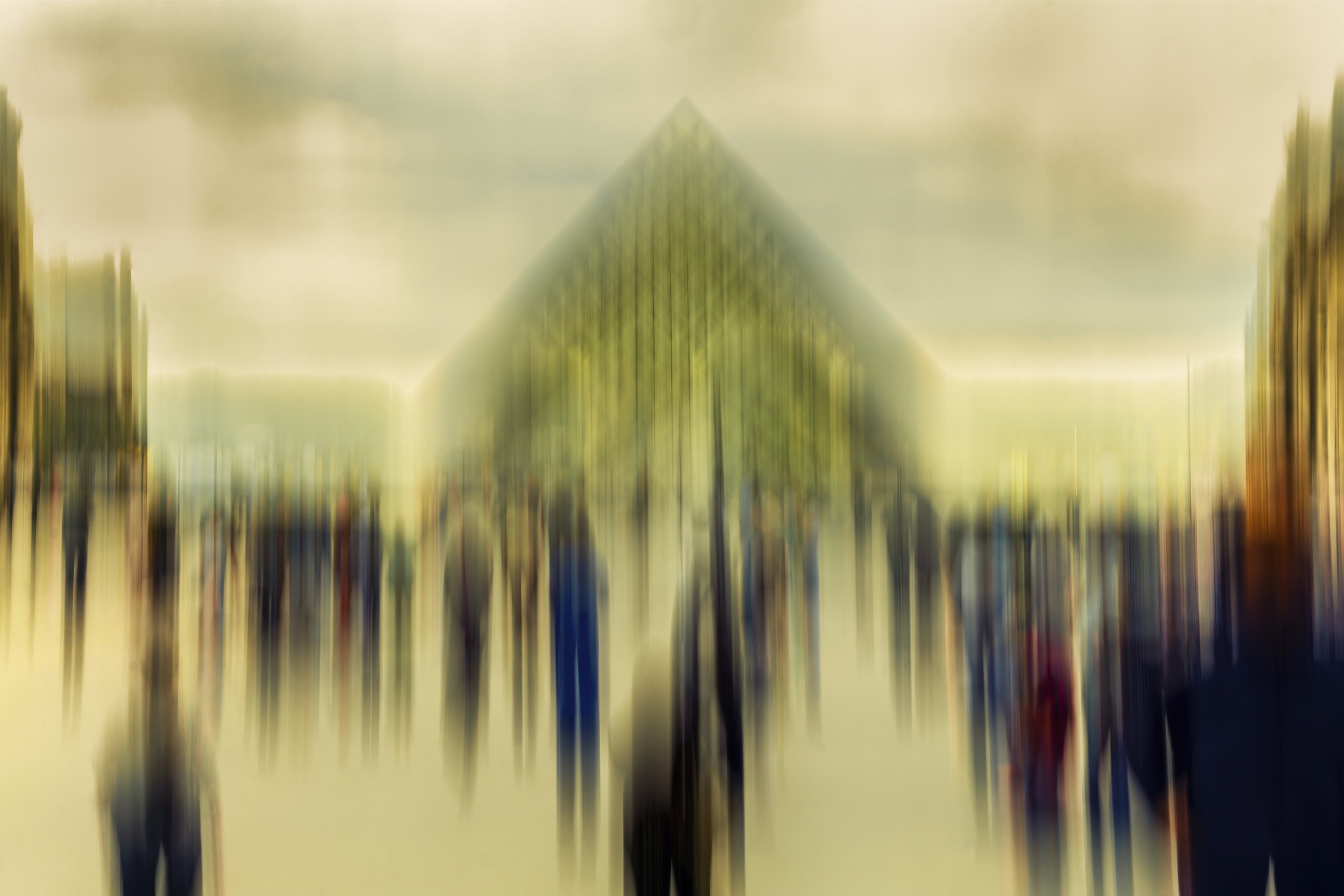 Mourad Cherifi, The ghosts of the Louvre pyramid Mourad Cherifi, The ghosts of the Louvre pyramid