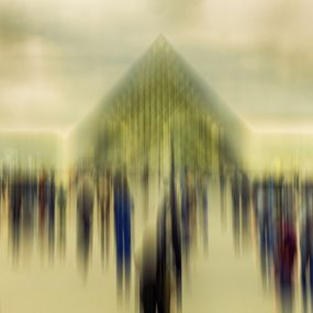 Fotografía, The ghosts of the Louvre pyramid, Mourad Cherifi