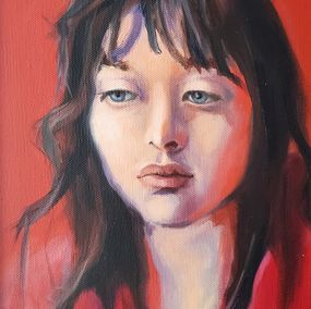 Pintura, Reflections Of A Teenage Girl, Joyce Fournier