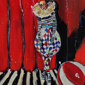 Painting, Circus Enigma, Lilith Gurekhyan