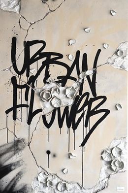Peinture, Urban Flowers, Jérémy Ferreira
