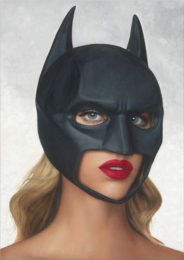 Peinture, Be yourself unless you can be Batman, Frank E Hollywood