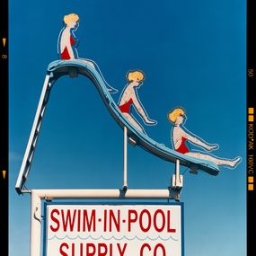 Photographie, Swim-in-Pool Supply Co. (Film Rebate), Las Vegas, Nevada, Richard Heeps