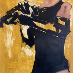 Painting, Autoportrait à la combi, Laurent Anastay-Ponsolle