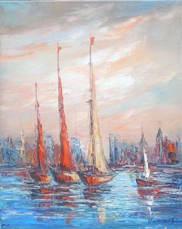 Gemälde, City by the Bay, Narek Qochunc
