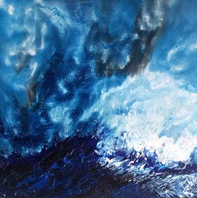 Pintura, Cieux tempêtes #2, Laure-Anne Lemaire