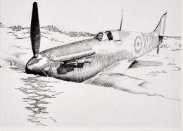 Zeichnungen, Spitfire, Julián Fourcade