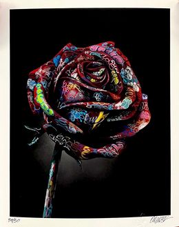 Edición, Street Flower (Réhaussé / Hand-embellished), Onemizer