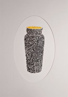 Painting, Receptacle #1. From The Vase Series, Almo