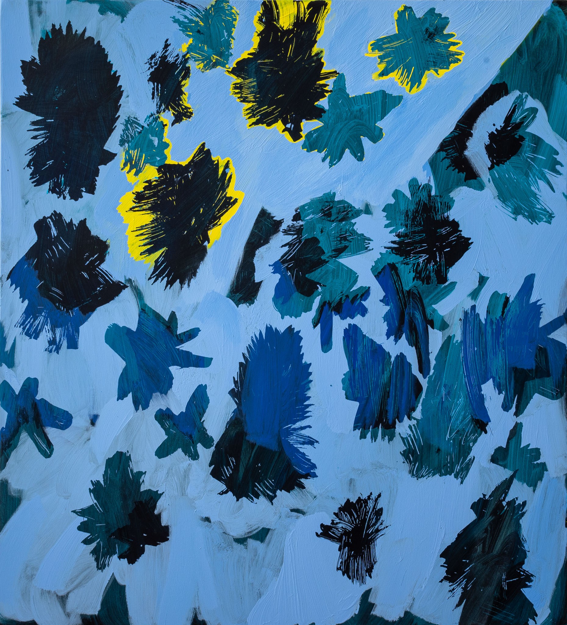 Gergana Tabakova, Flowers, flowers on the wall Gergana Tabakova, Flowers, flowers on the wall