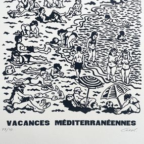 Print, Vacances méditerranéenes, Karl Gietl