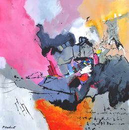 Painting, Pink feast, Pol Ledent