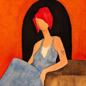 Painting, Woman no. 87, Gamze Seckin
