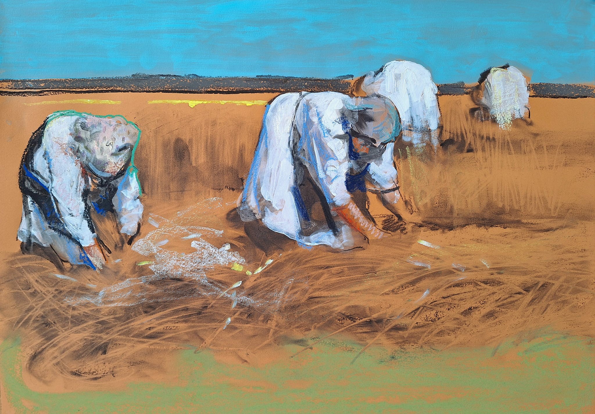 Ilia Balavadze, In the Field Ilia Balavadze, In the Field