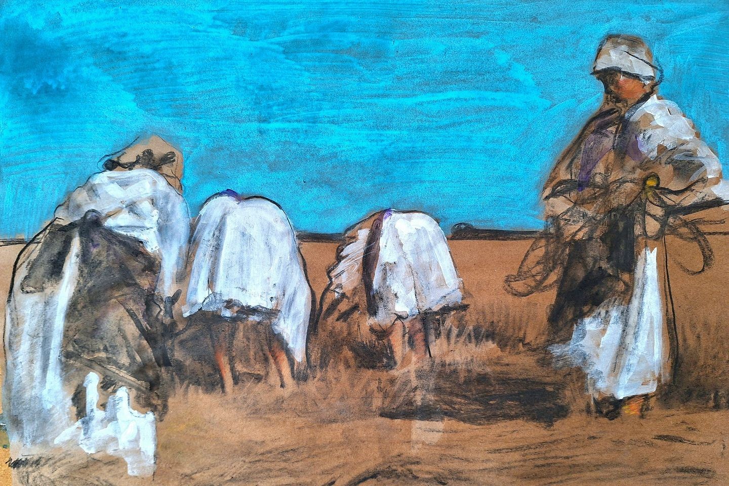 Ilia Balavadze, In the Field Ilia Balavadze, In the Field