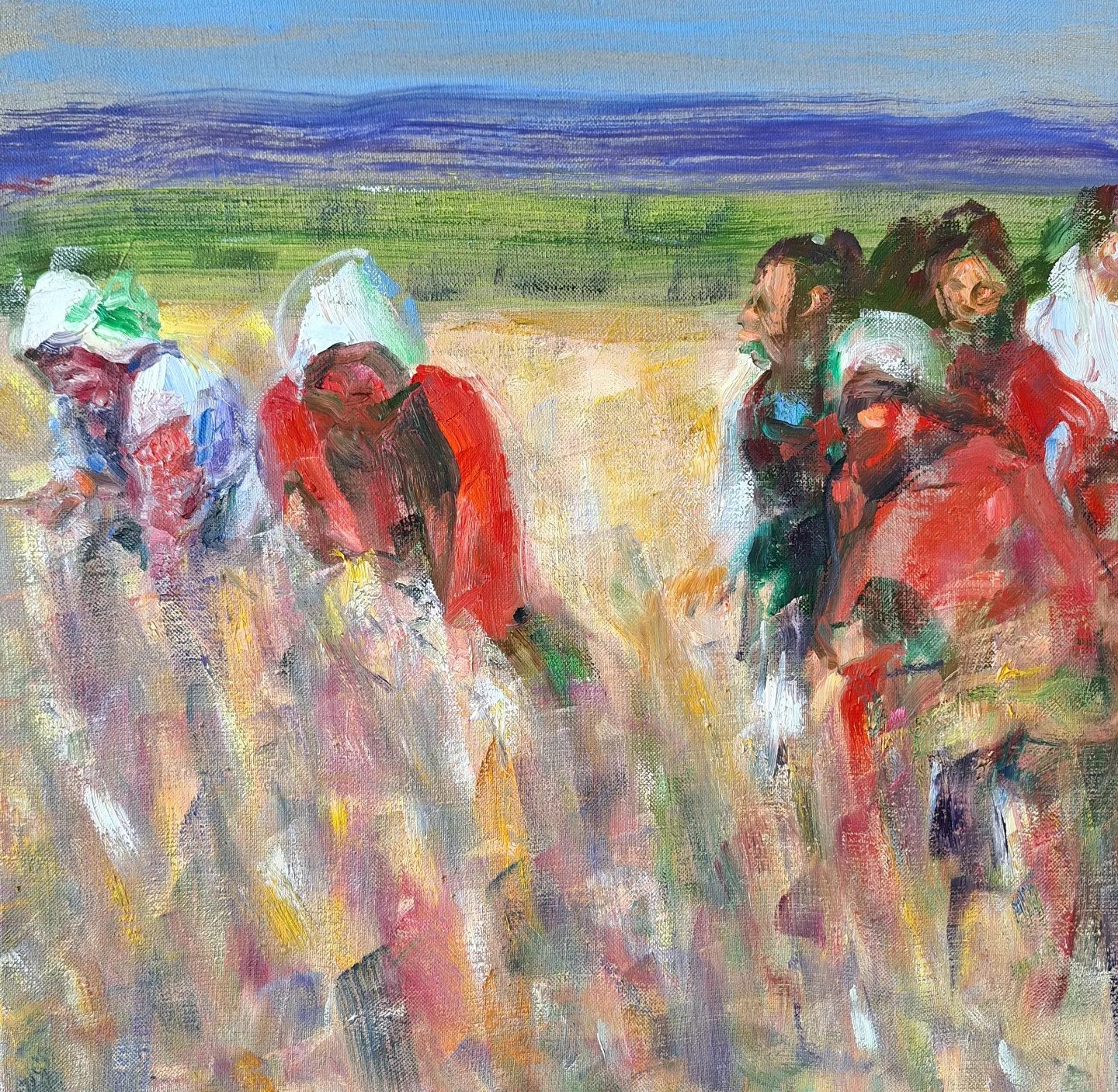 Ilia Balavadze, In the Field Ilia Balavadze, In the Field