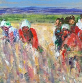 Painting, In the Field, Ilia Balavadze
