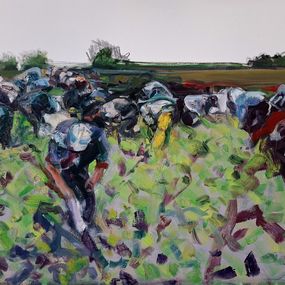 Gemälde, In the Field, Ilia Balavadze
