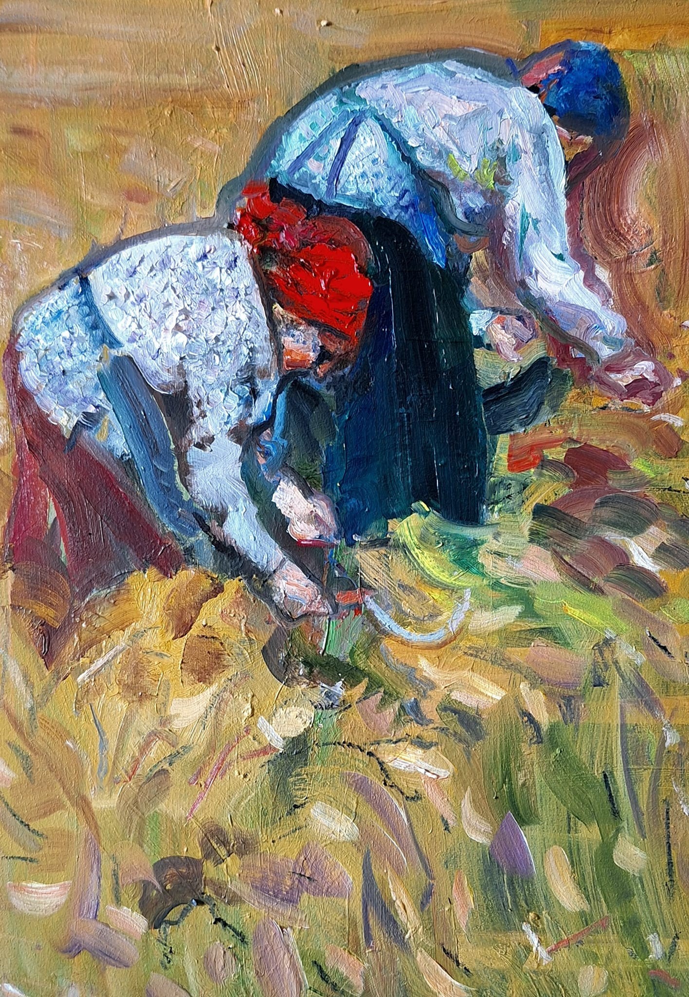Ilia Balavadze, In the Field Ilia Balavadze, In the Field
