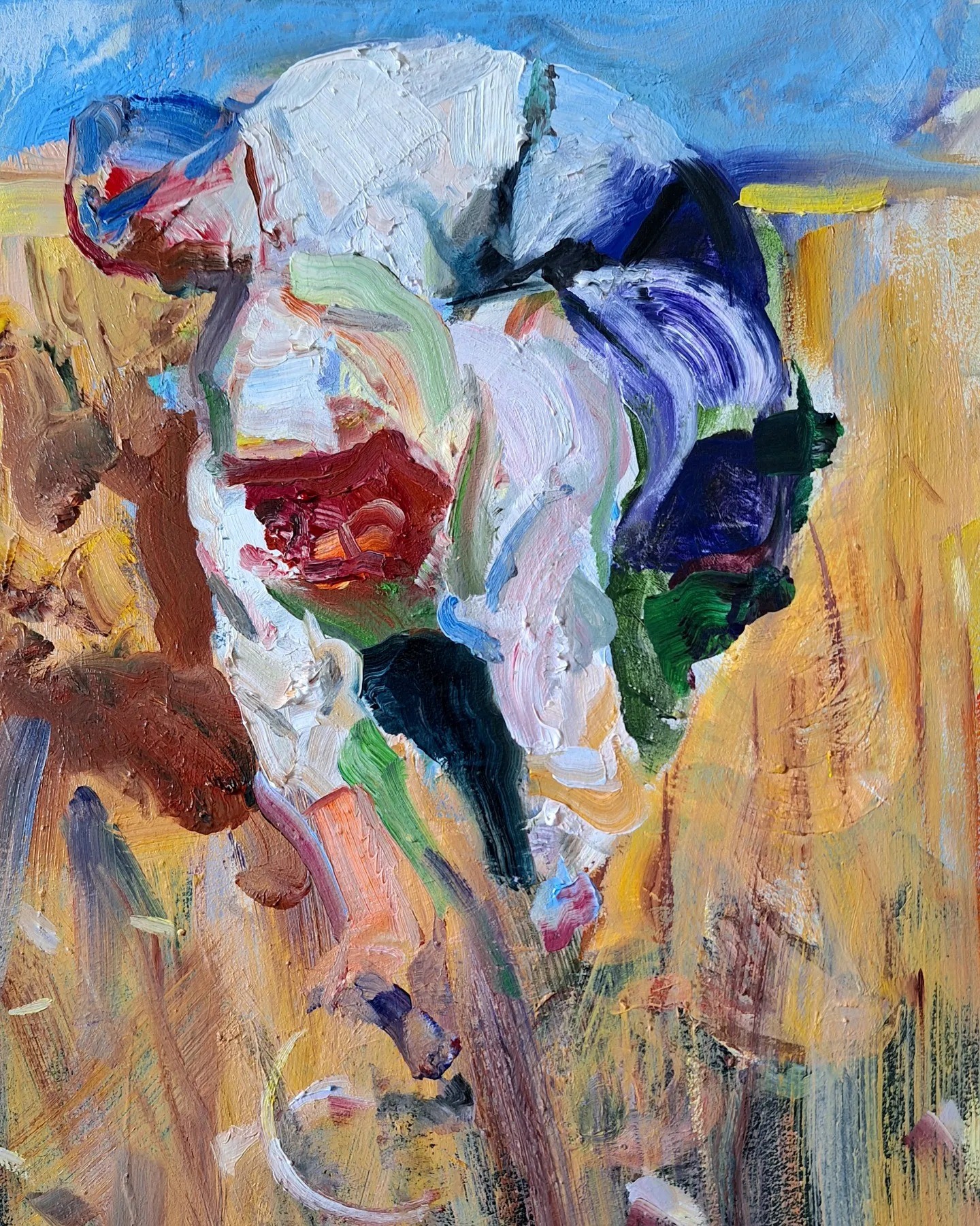 Ilia Balavadze, In the Field Ilia Balavadze, In the Field