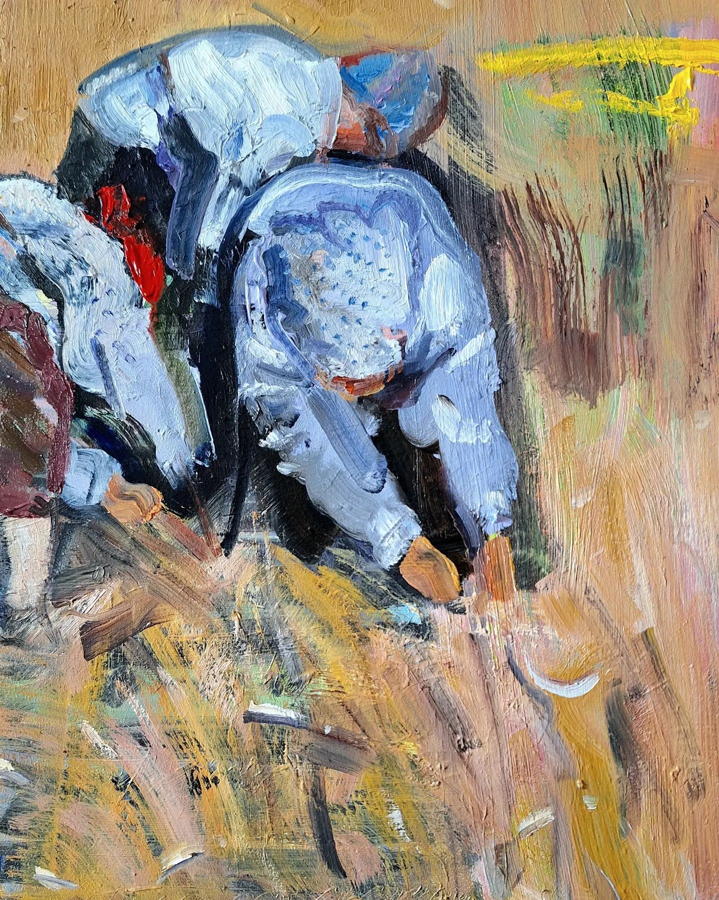 Ilia Balavadze, In the Field Ilia Balavadze, In the Field